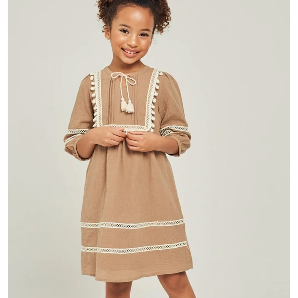 Hayden Girls Peasant Dress